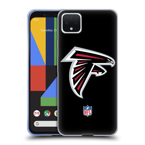 NFL Atlanta Falcons Logo Plain Soft Gel Case for Google Pixel 4 XL
