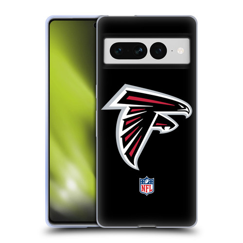 NFL Atlanta Falcons Logo Plain Soft Gel Case for Google Pixel 7 Pro