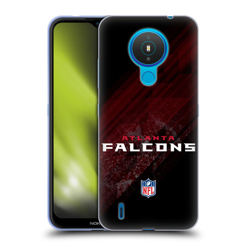 NFL Atlanta Falcons Logo Blur Soft Gel Case for Nokia 1.4