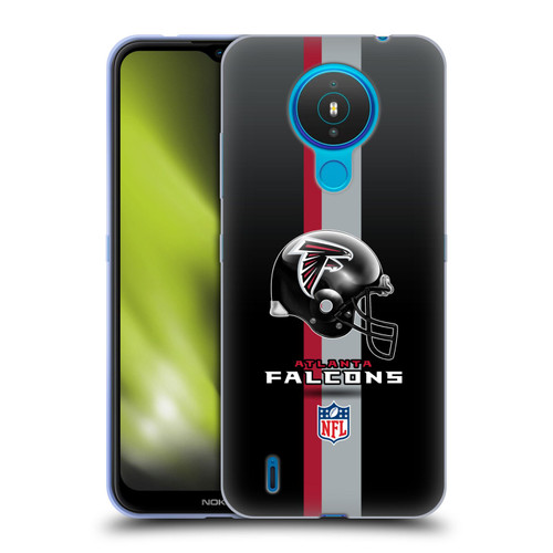NFL Atlanta Falcons Logo Helmet Soft Gel Case for Nokia 1.4
