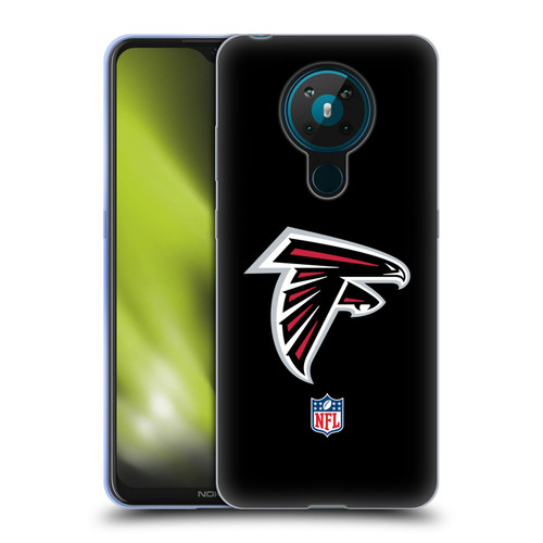 NFL Atlanta Falcons Logo Plain Soft Gel Case for Nokia 5.3