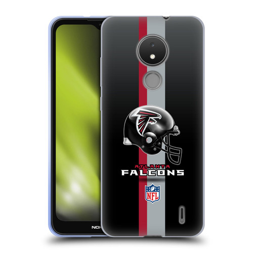 NFL Atlanta Falcons Logo Helmet Soft Gel Case for Nokia C21