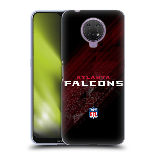 NFL Atlanta Falcons Logo Blur Soft Gel Case for Nokia G10