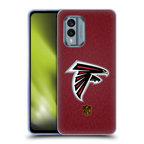 NFL Atlanta Falcons Logo Football Soft Gel Case for Nokia X30