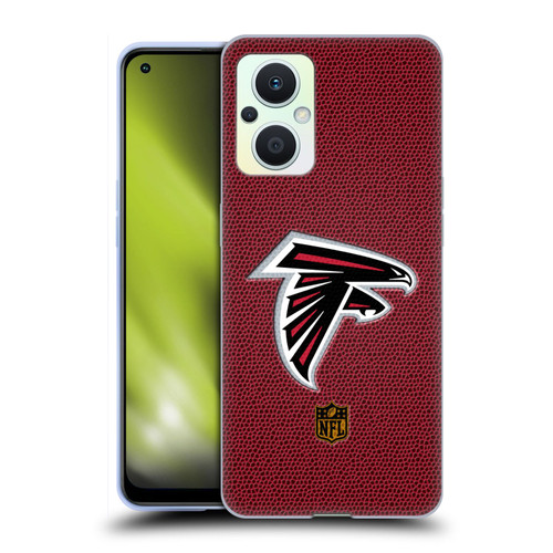 NFL Atlanta Falcons Logo Football Soft Gel Case for OPPO Reno8 Lite