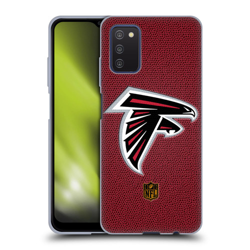 NFL Atlanta Falcons Logo Football Soft Gel Case for Samsung Galaxy A03s (2021)
