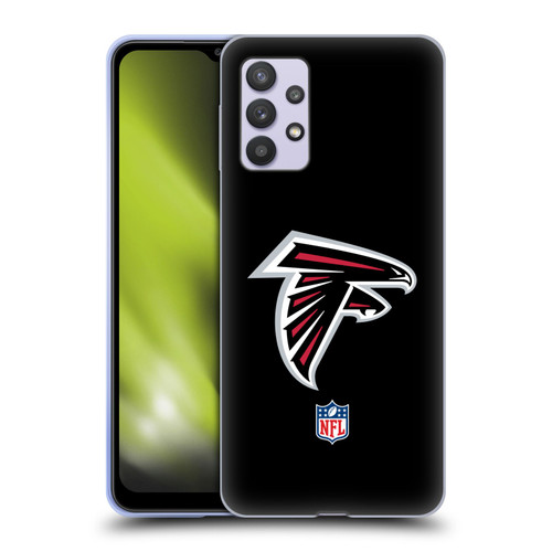 NFL Atlanta Falcons Logo Plain Soft Gel Case for Samsung Galaxy A32 5G / M32 5G (2021)