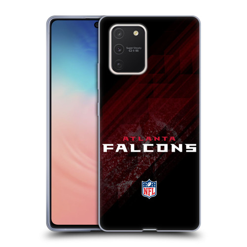 NFL Atlanta Falcons Logo Blur Soft Gel Case for Samsung Galaxy S10 Lite
