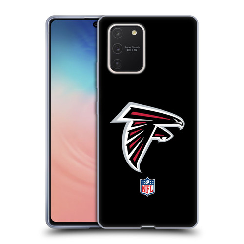 NFL Atlanta Falcons Logo Plain Soft Gel Case for Samsung Galaxy S10 Lite