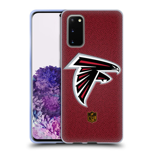 NFL Atlanta Falcons Logo Football Soft Gel Case for Samsung Galaxy S20 / S20 5G
