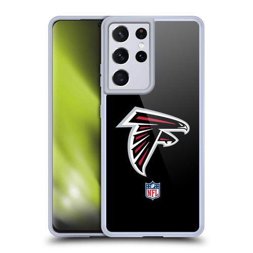 NFL Atlanta Falcons Logo Plain Soft Gel Case for Samsung Galaxy S21 Ultra 5G
