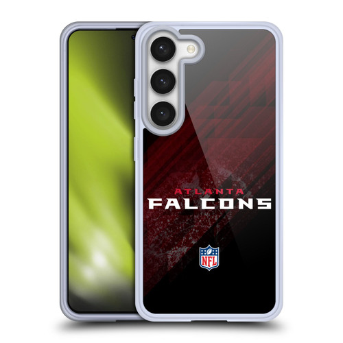NFL Atlanta Falcons Logo Blur Soft Gel Case for Samsung Galaxy S23 5G