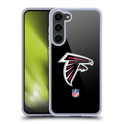 NFL Atlanta Falcons Logo Plain Soft Gel Case for Samsung Galaxy S23+ 5G