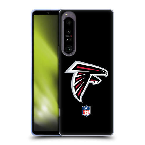 NFL Atlanta Falcons Logo Plain Soft Gel Case for Sony Xperia 1 IV