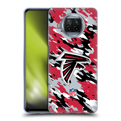 NFL Atlanta Falcons Logo Camou Soft Gel Case for Xiaomi Mi 10T Lite 5G