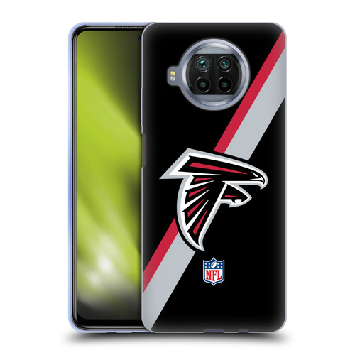 NFL Atlanta Falcons Logo Stripes Soft Gel Case for Xiaomi Mi 10T Lite 5G