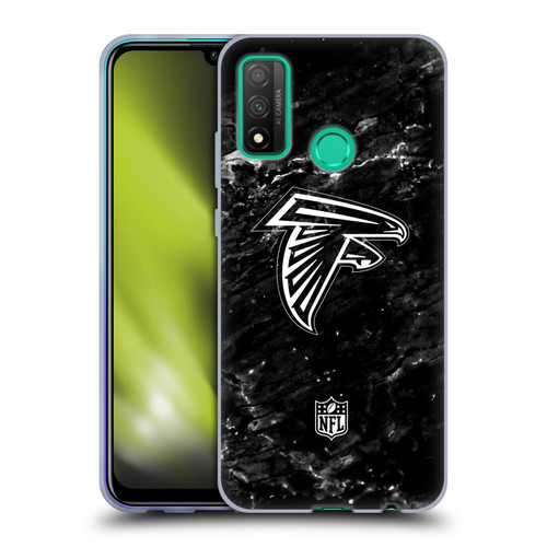 NFL Atlanta Falcons Artwork Marble Soft Gel Case for Huawei P Smart (2020)