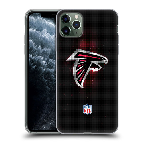 NFL Atlanta Falcons Artwork LED Soft Gel Case for Apple iPhone 11 Pro Max