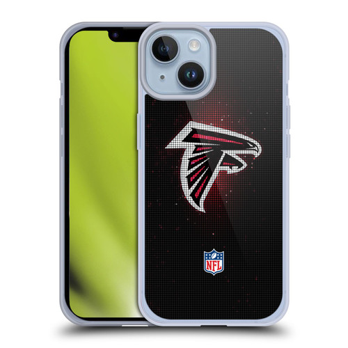NFL Atlanta Falcons Artwork LED Soft Gel Case for Apple iPhone 14
