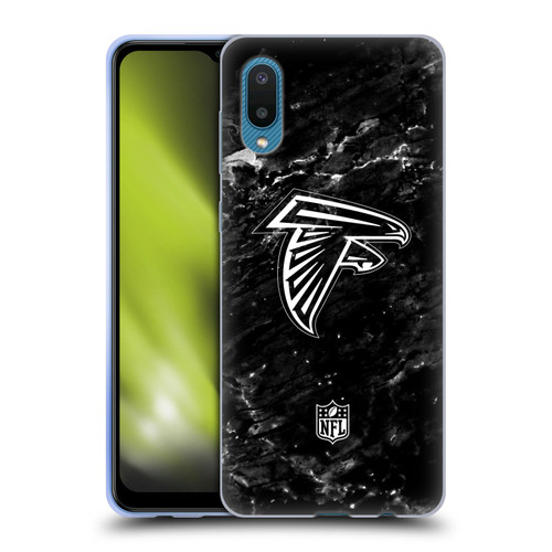 NFL Atlanta Falcons Artwork Marble Soft Gel Case for Samsung Galaxy A02/M02 (2021)