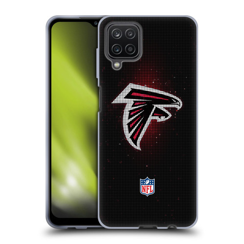 NFL Atlanta Falcons Artwork LED Soft Gel Case for Samsung Galaxy A12 (2020)