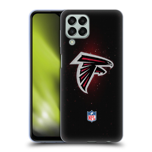 NFL Atlanta Falcons Artwork LED Soft Gel Case for Samsung Galaxy M33 (2022)
