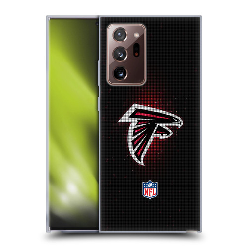 NFL Atlanta Falcons Artwork LED Soft Gel Case for Samsung Galaxy Note20 Ultra / 5G