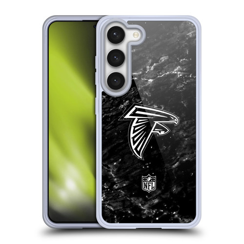 NFL Atlanta Falcons Artwork Marble Soft Gel Case for Samsung Galaxy S23 5G
