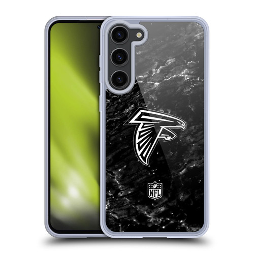 NFL Atlanta Falcons Artwork Marble Soft Gel Case for Samsung Galaxy S23+ 5G