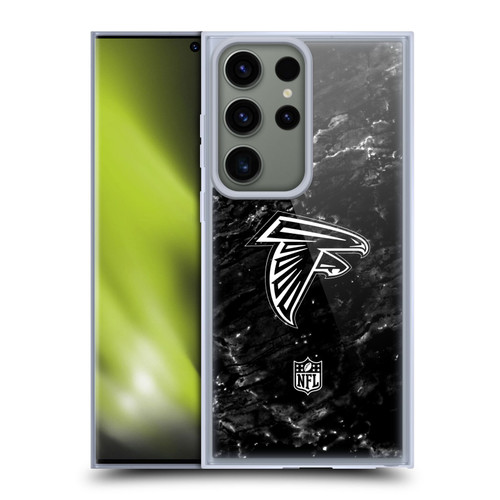 NFL Atlanta Falcons Artwork Marble Soft Gel Case for Samsung Galaxy S23 Ultra 5G