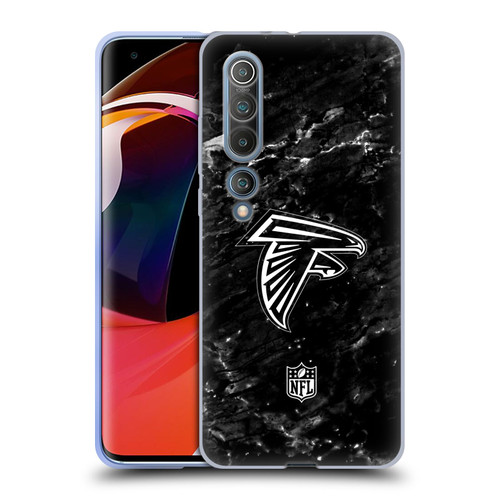 NFL Atlanta Falcons Artwork Marble Soft Gel Case for Xiaomi Mi 10 5G / Mi 10 Pro 5G