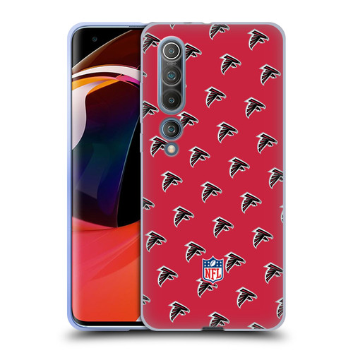 NFL Atlanta Falcons Artwork Patterns Soft Gel Case for Xiaomi Mi 10 5G / Mi 10 Pro 5G