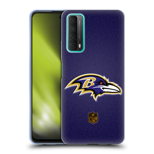 NFL Baltimore Ravens Logo Football Soft Gel Case for Huawei P Smart (2021)