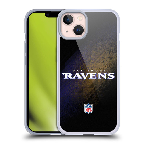 NFL Baltimore Ravens Logo Blur Soft Gel Case for Apple iPhone 13 NFL Baltimore Ravens Logo Blur Soft Gel Case for Apple iPhone 13