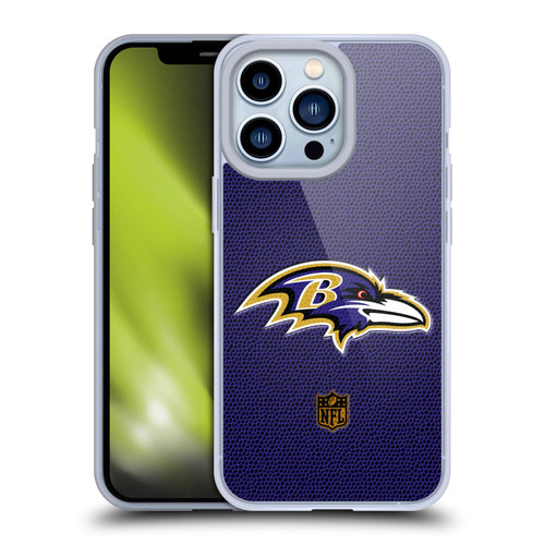 NFL Baltimore Ravens Logo Football Soft Gel Case for Apple iPhone 13 Pro NFL Baltimore Ravens Logo Football Soft Gel Case for Apple iPhone 13 Pro