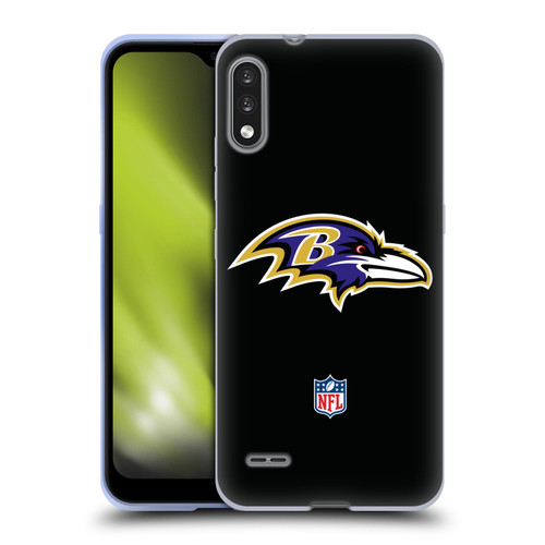 NFL Baltimore Ravens Logo Plain Soft Gel Case for LG K22