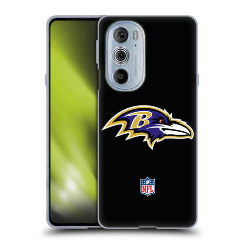 NFL Baltimore Ravens Logo Plain Soft Gel Case for Motorola Edge X30