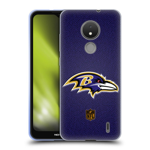 NFL Baltimore Ravens Logo Football Soft Gel Case for Nokia C21
