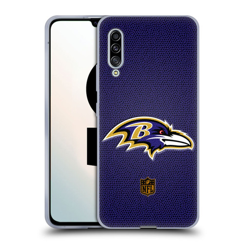 NFL Baltimore Ravens Logo Football Soft Gel Case for Samsung Galaxy A90 5G (2019)
