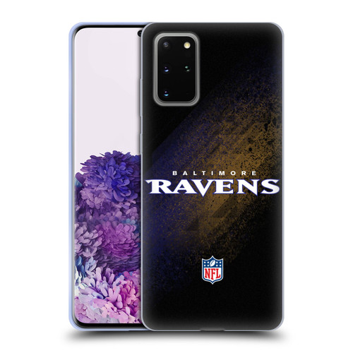 NFL Baltimore Ravens Logo Blur Soft Gel Case for Samsung Galaxy S20+ / S20+ 5G