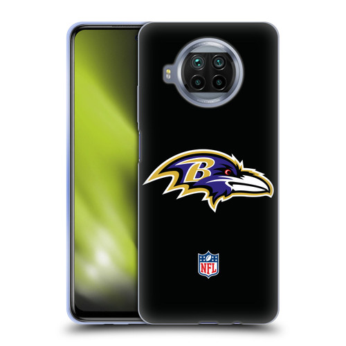 NFL Baltimore Ravens Logo Plain Soft Gel Case for Xiaomi Mi 10T Lite 5G