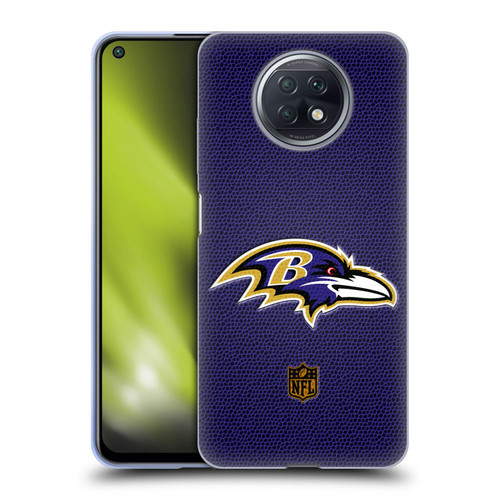 NFL Baltimore Ravens Logo Football Soft Gel Case for Xiaomi Redmi Note 9T 5G
