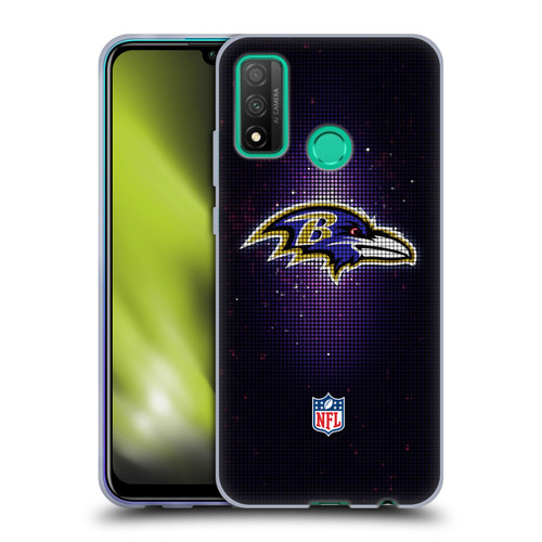 NFL Baltimore Ravens Artwork LED Soft Gel Case for Huawei P Smart (2020)