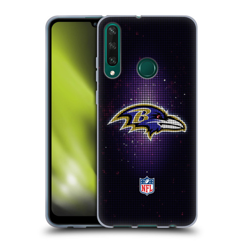 NFL Baltimore Ravens Artwork LED Soft Gel Case for Huawei Y6p