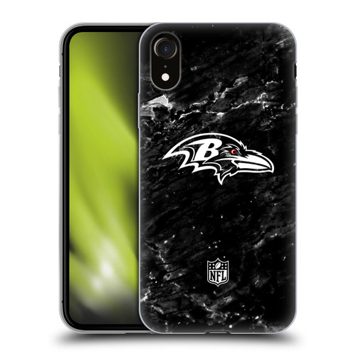 NFL Baltimore Ravens Artwork Marble Soft Gel Case for Apple iPhone XR NFL Baltimore Ravens Artwork Marble Soft Gel Case for Apple iPhone XR