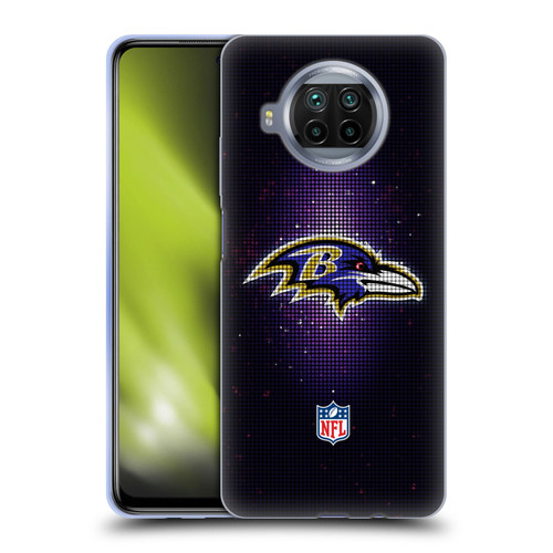 NFL Baltimore Ravens Artwork LED Soft Gel Case for Xiaomi Mi 10T Lite 5G