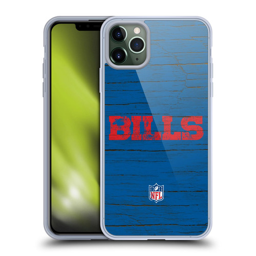 NFL Buffalo Bills Logo Distressed Look Soft Gel Case for Apple iPhone 11 Pro Max