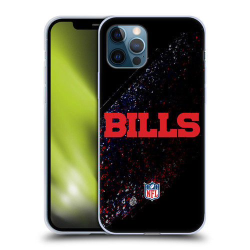 NFL Buffalo Bills Logo Blur Soft Gel Case for Apple iPhone 12 / iPhone 12 Pro