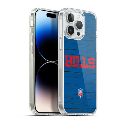 NFL Buffalo Bills Logo Distressed Look Soft Gel Case for Apple iPhone 13 Pro Max
