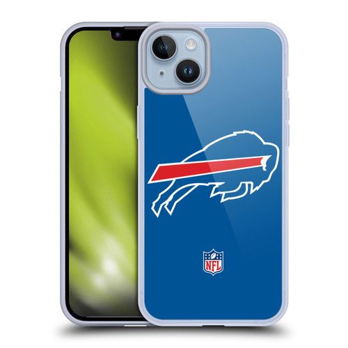NFL Buffalo Bills Logo Plain Soft Gel Case for Apple iPhone 14 Plus NFL Buffalo Bills Logo Plain Soft Gel Case for Apple iPhone 14 Plus